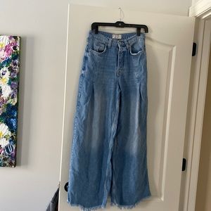 Free People Old West Slouchy Jeans